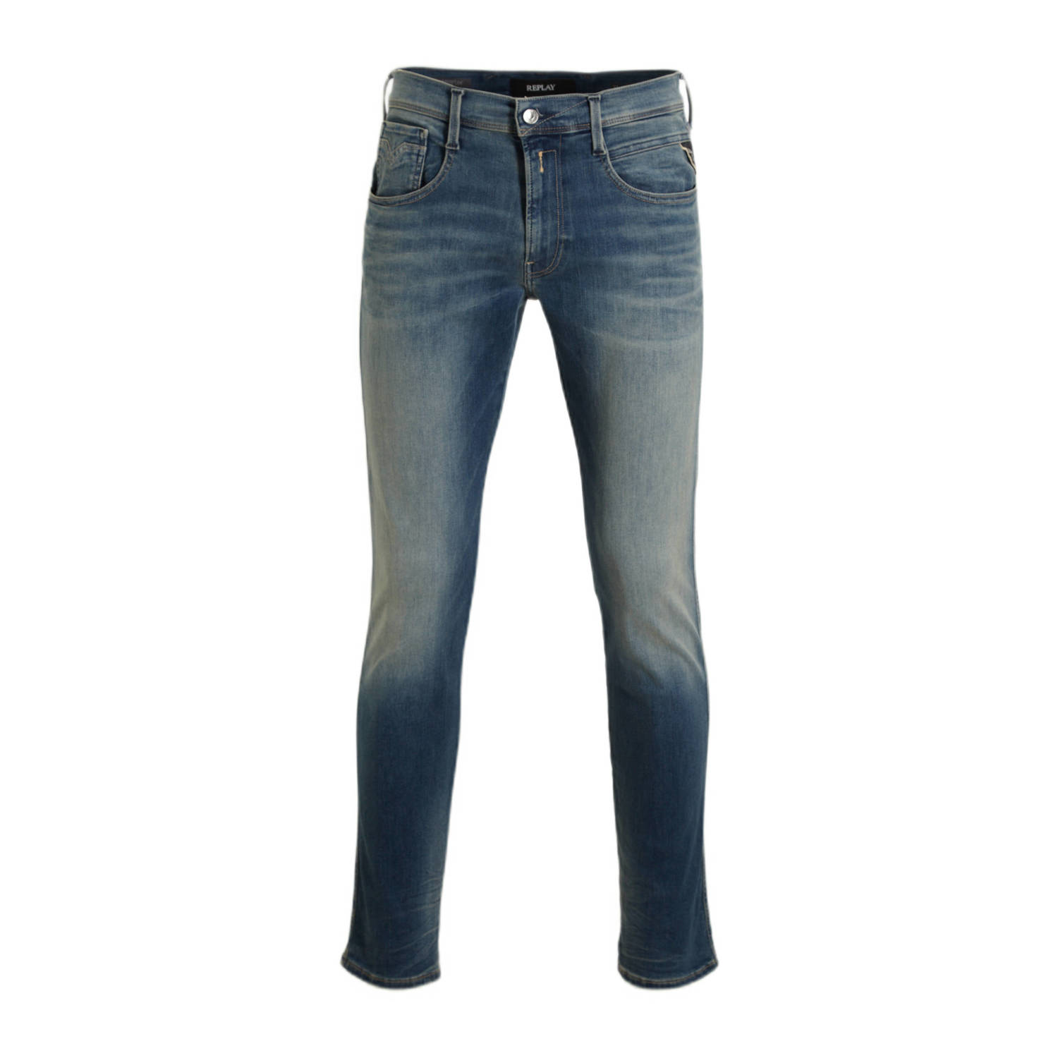 REPLAY slim fit jeans ANBASS medium blue