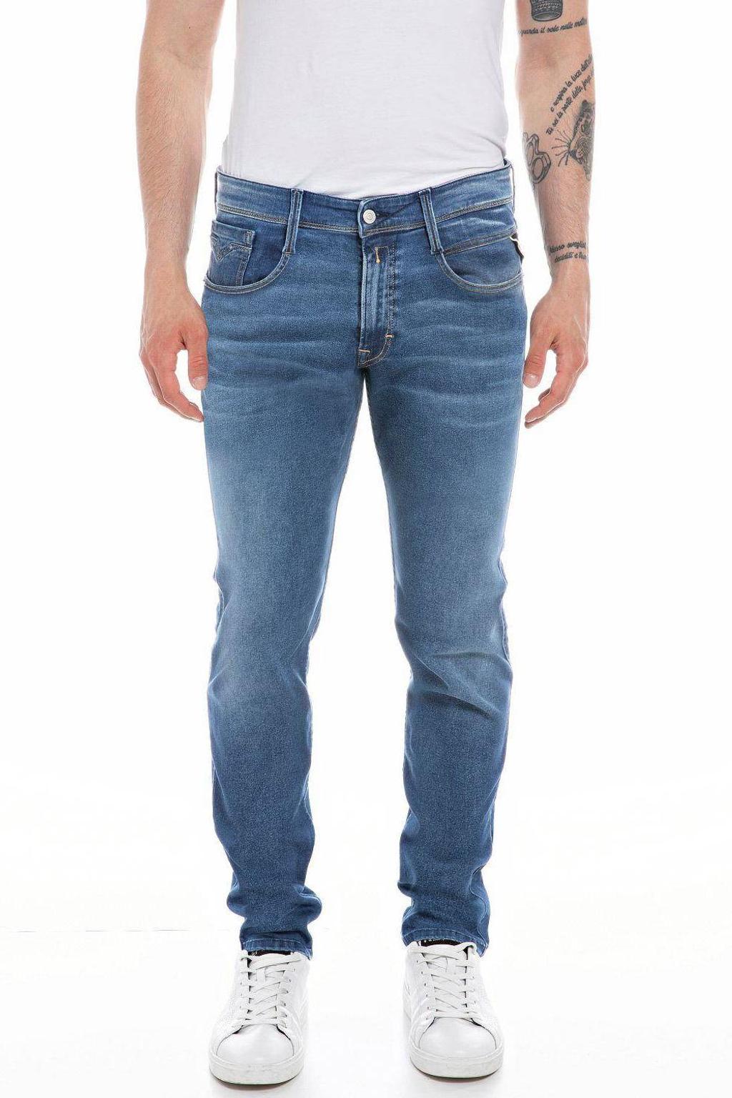 REPLAY slim fit jeans ANBASS Hyperflex medium blue