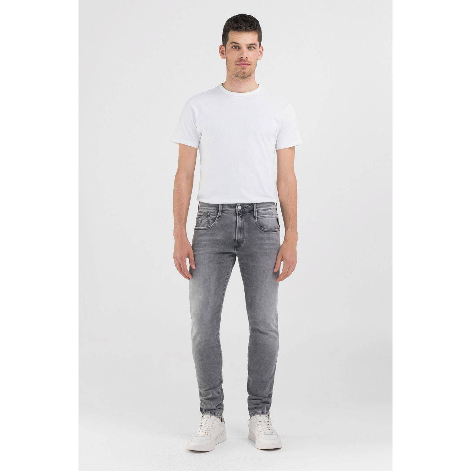REPLAY slim fit jeans medium grey