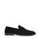 Manfield suède loafers blauw