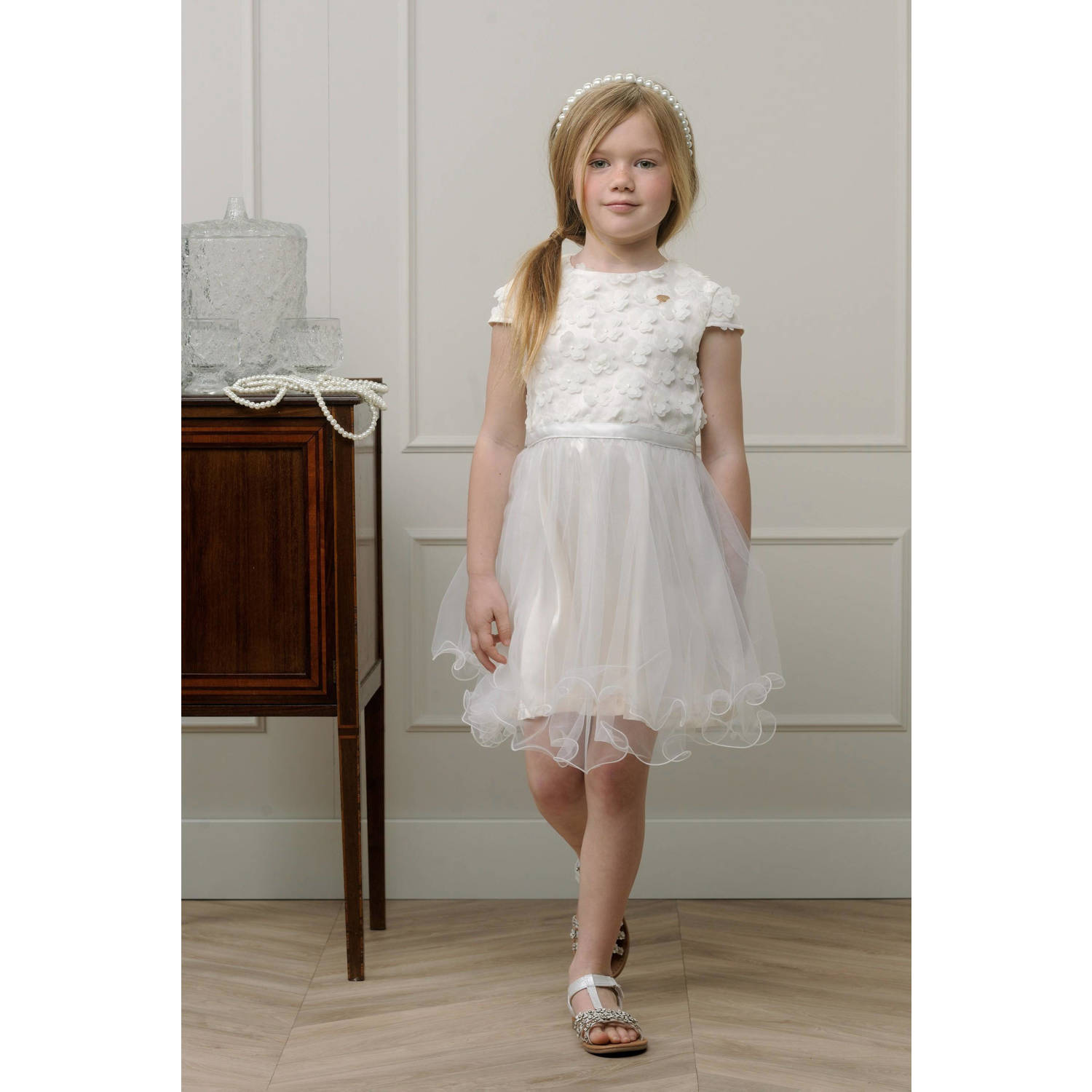 Le Chic maxi jurk STARLIGHT wit