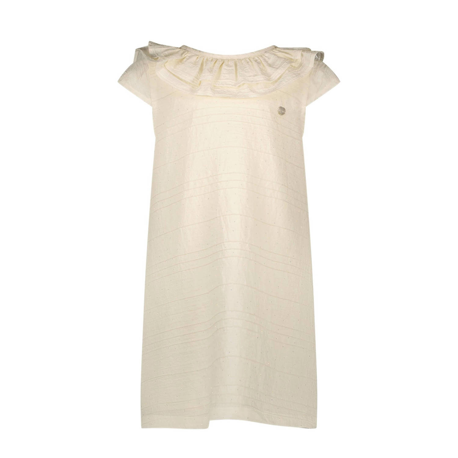 Le Chic jurk SALUCA offwhite Ecru Meisjes Viscose Boothals Effen 104