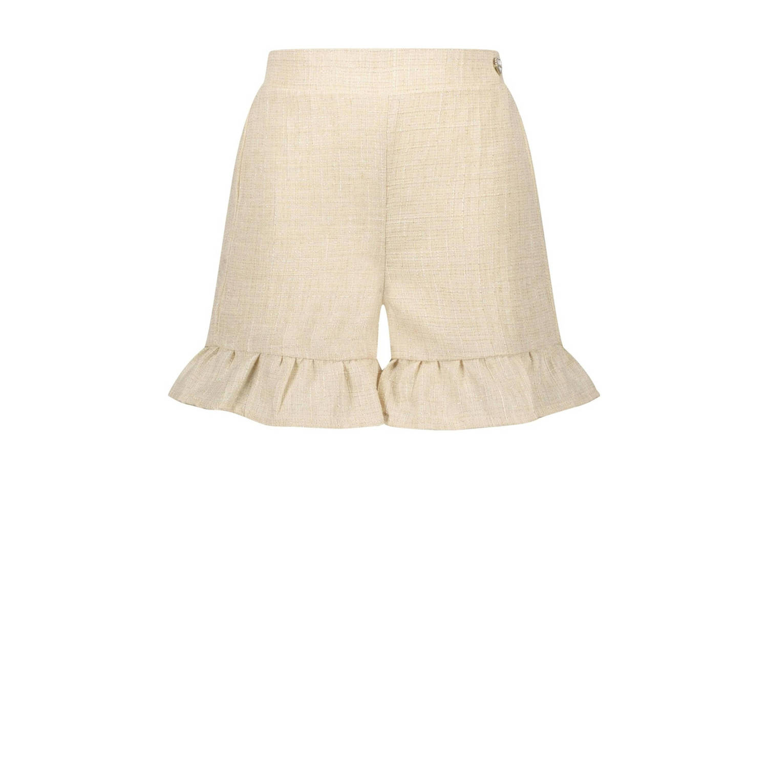 Le Chic gestreepte regular fit casual short DANSZA beige