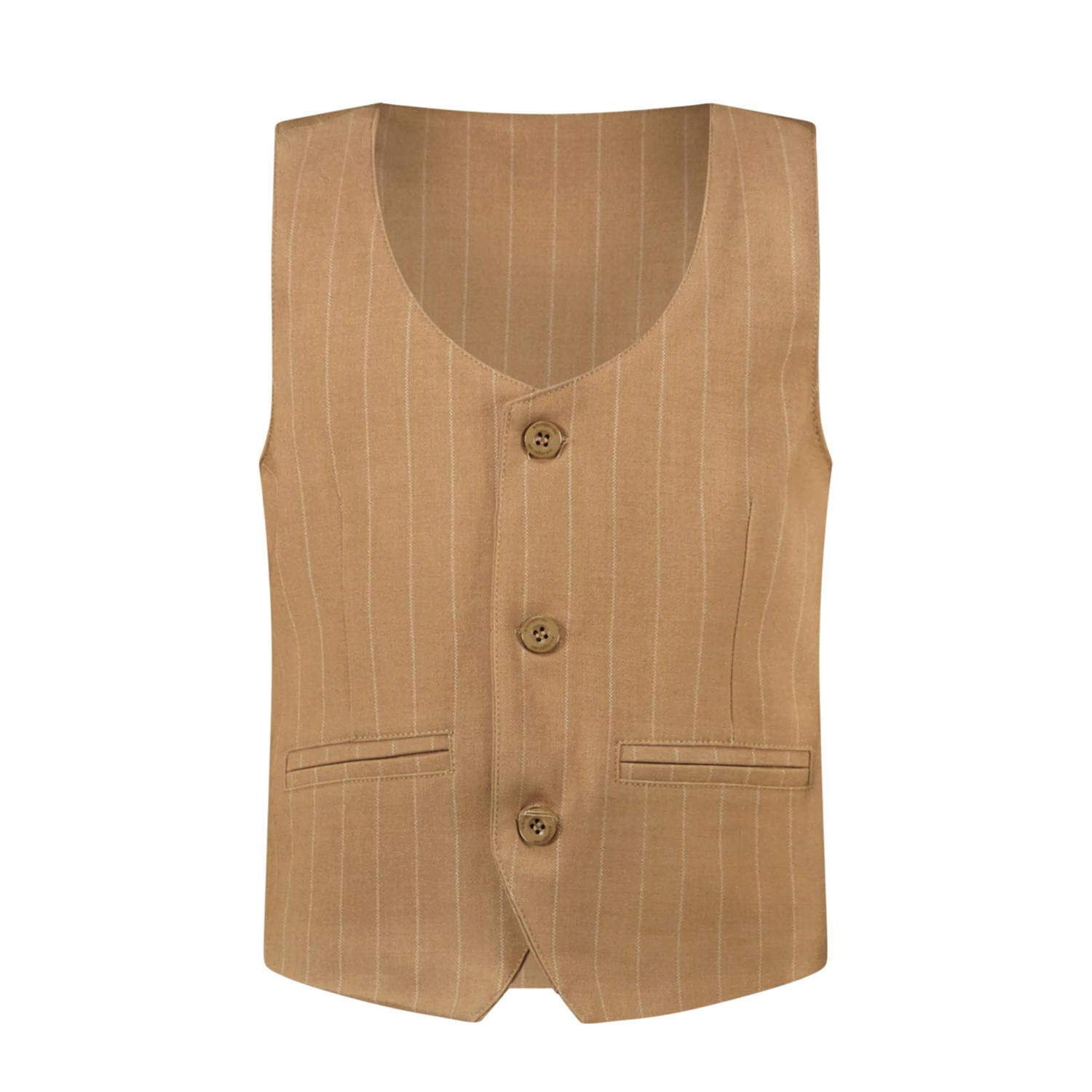 Le Chic Garcon gilet ART bruin