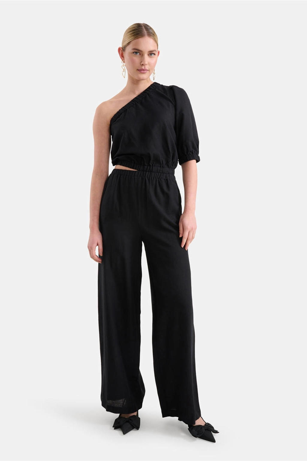 Travel Jumpsuit Dames Espresso Bruin – Studio Lienne Kreukvrije Travelstof