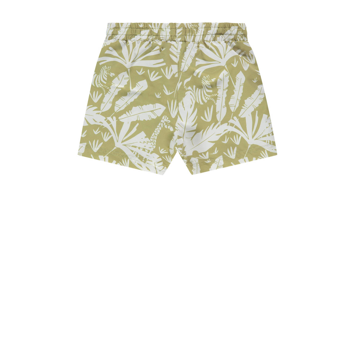 Stains&Stories zwemshort groen wit