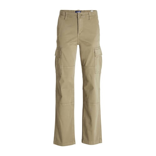 JACK & JONES JUNIOR loose fit cargobroek JPSTKANE JJHARLOW beige afbeelding