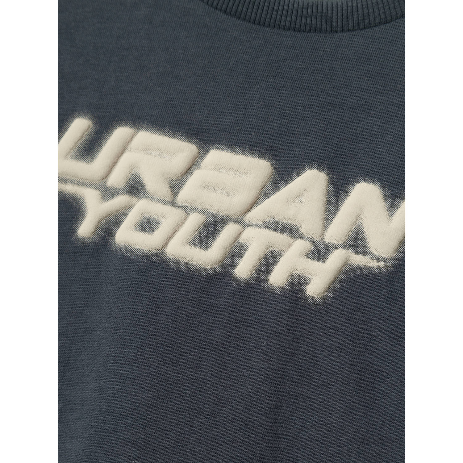 NAME IT KIDS T-shirt NKMBASTANJE met backprint donkerblauw