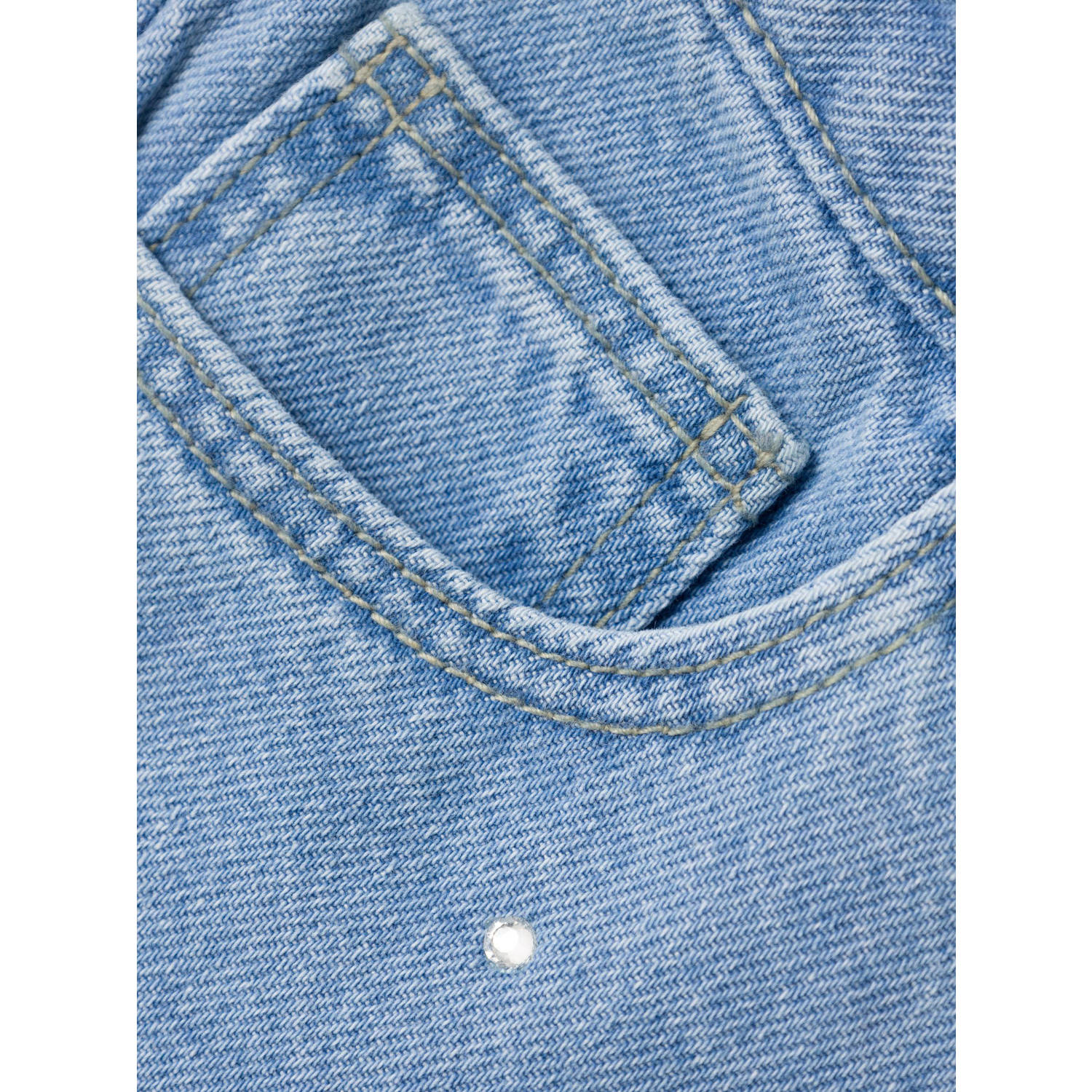 NAME IT KIDS straight leg jeans NKFROSE light blue denim