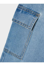 thumbnail: NAME IT KIDS wide leg jeans NKFROSE light blue denim