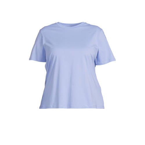 PIECES Curve T-shirt PCRIA lichtblauw