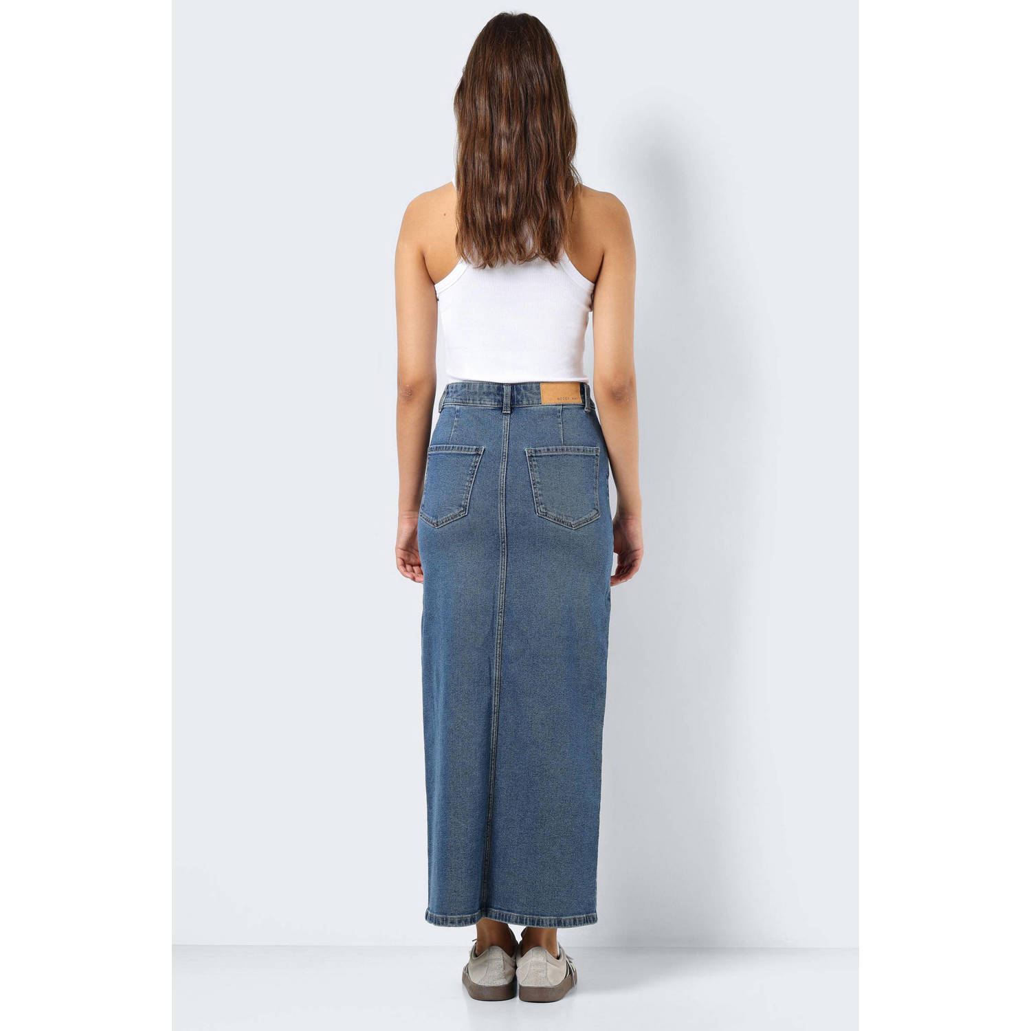 NOISY MAY spijkerrok NMKATH medium blue denim