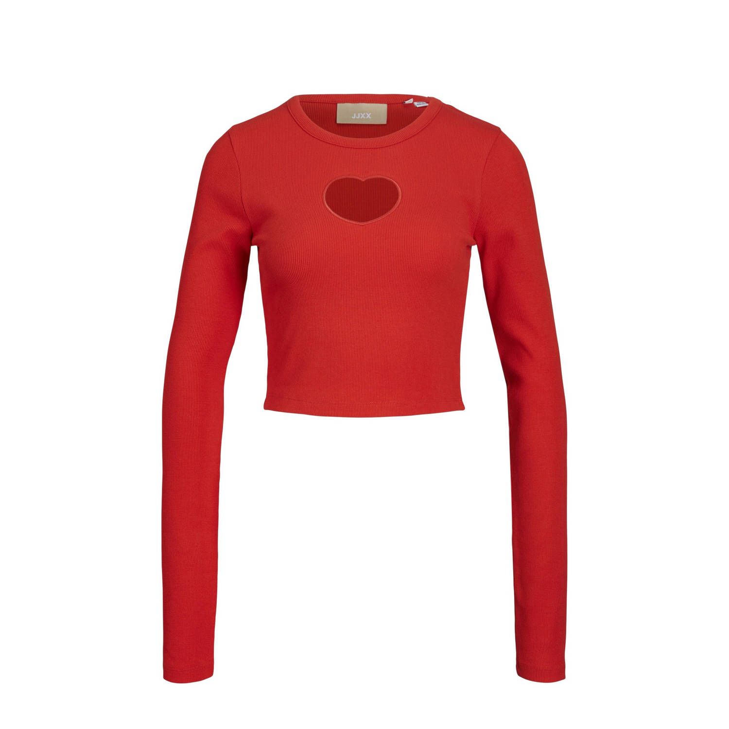 JJXX top JXFILLIPA met open detail rood