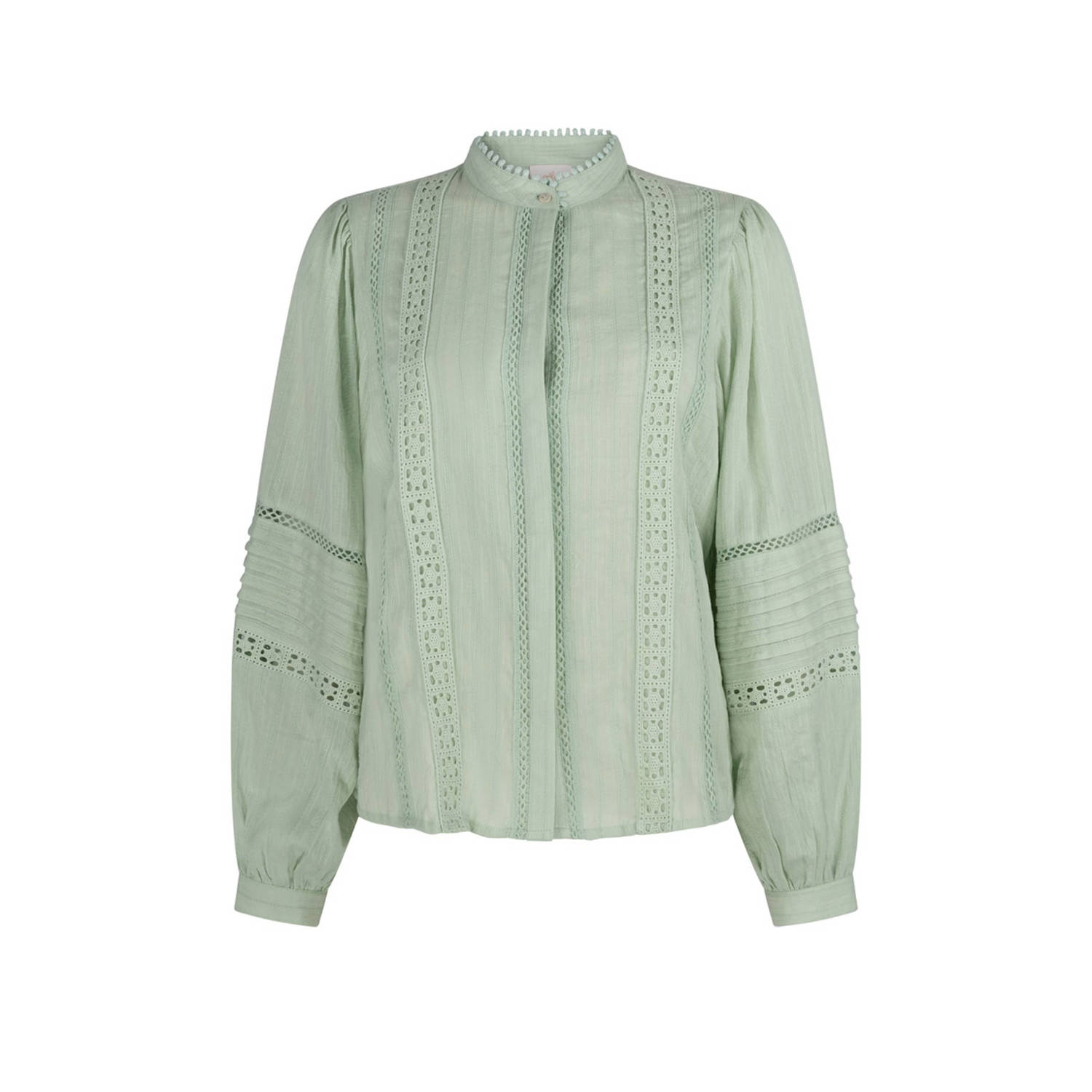 Aaiko blouse MACARIA mintgroen