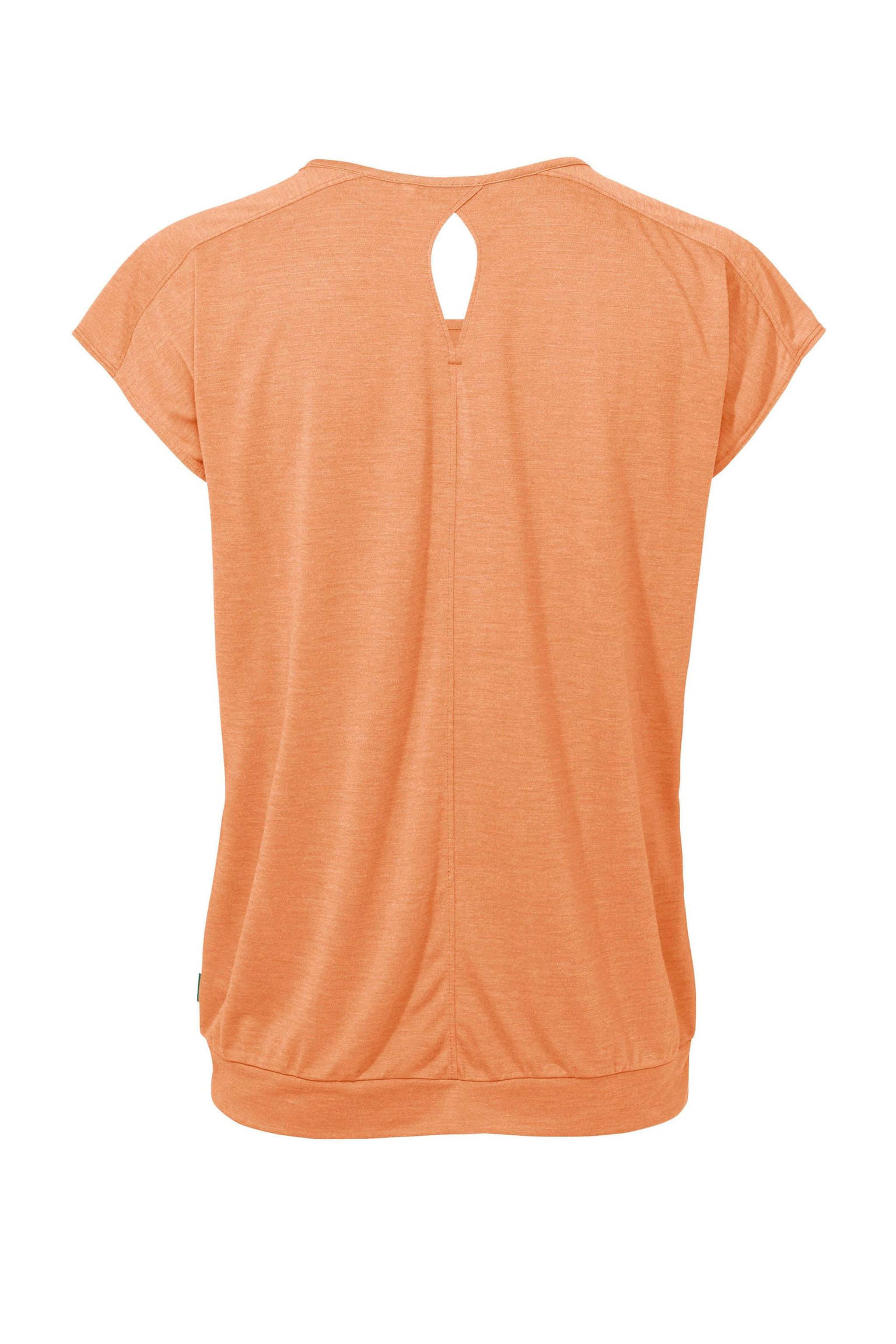 Oranje Skomer Print II buitenshirt van VAUDE