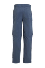 thumbnail: Blauwe jongens en meisjes VAUDE afritsbroek Dectective Antimos van polyamide met regular fit, regular waist en effen
