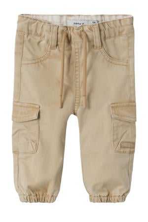 baby cargobroek NBMBEN beige