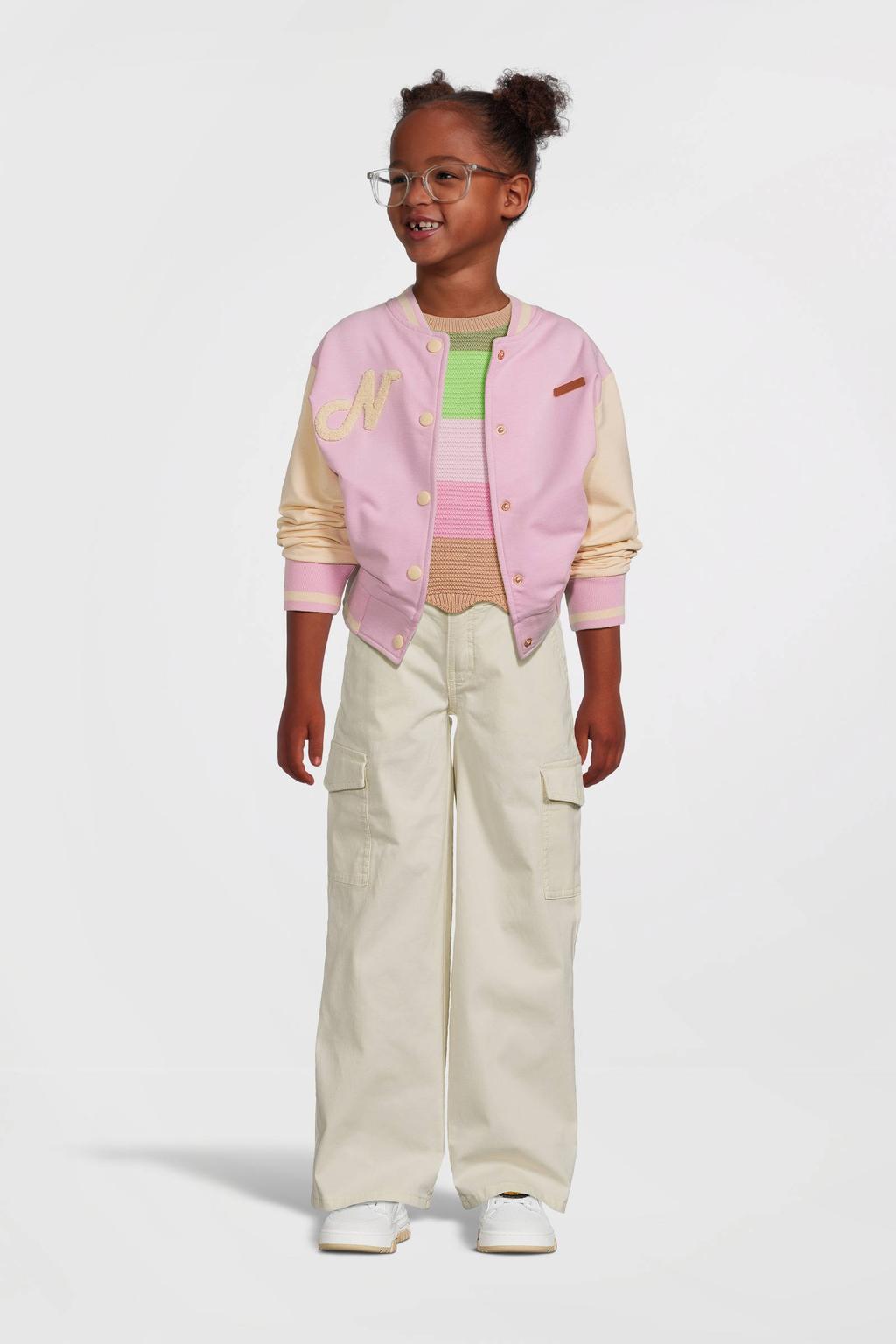 NAME IT KIDS loose fit jeans offwhite