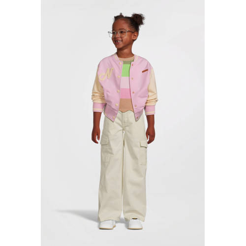 NAME IT KIDS loose fit jeans offwhite afbeelding