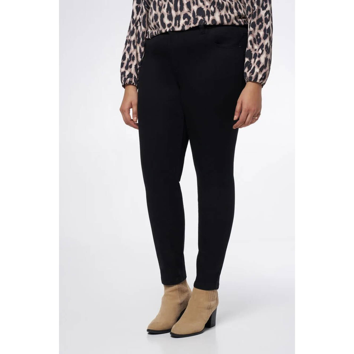 MS Mode slim fit jeans zwart