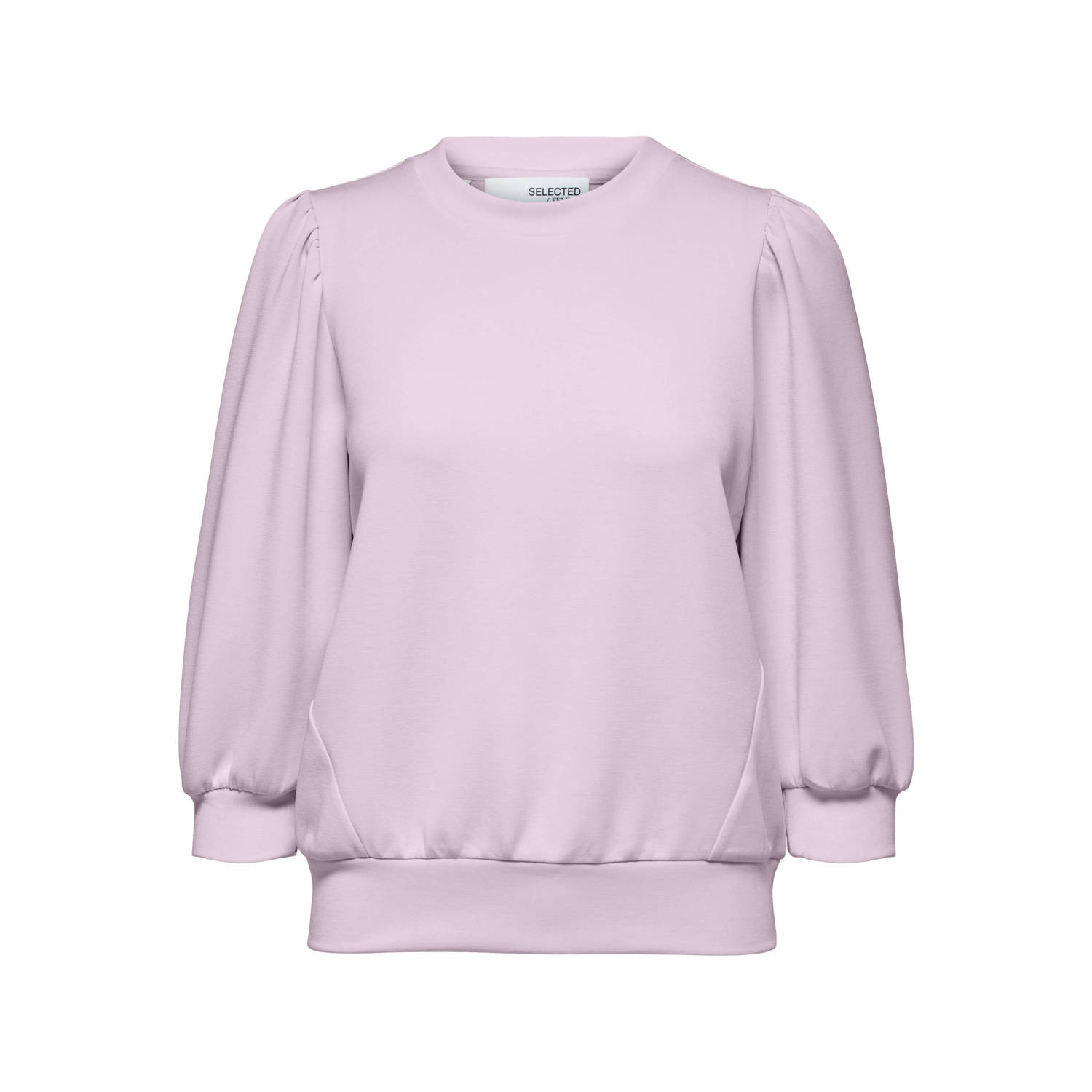 Selected Femme Sweatshirt met 3 4-mouwen model 'TENNY'