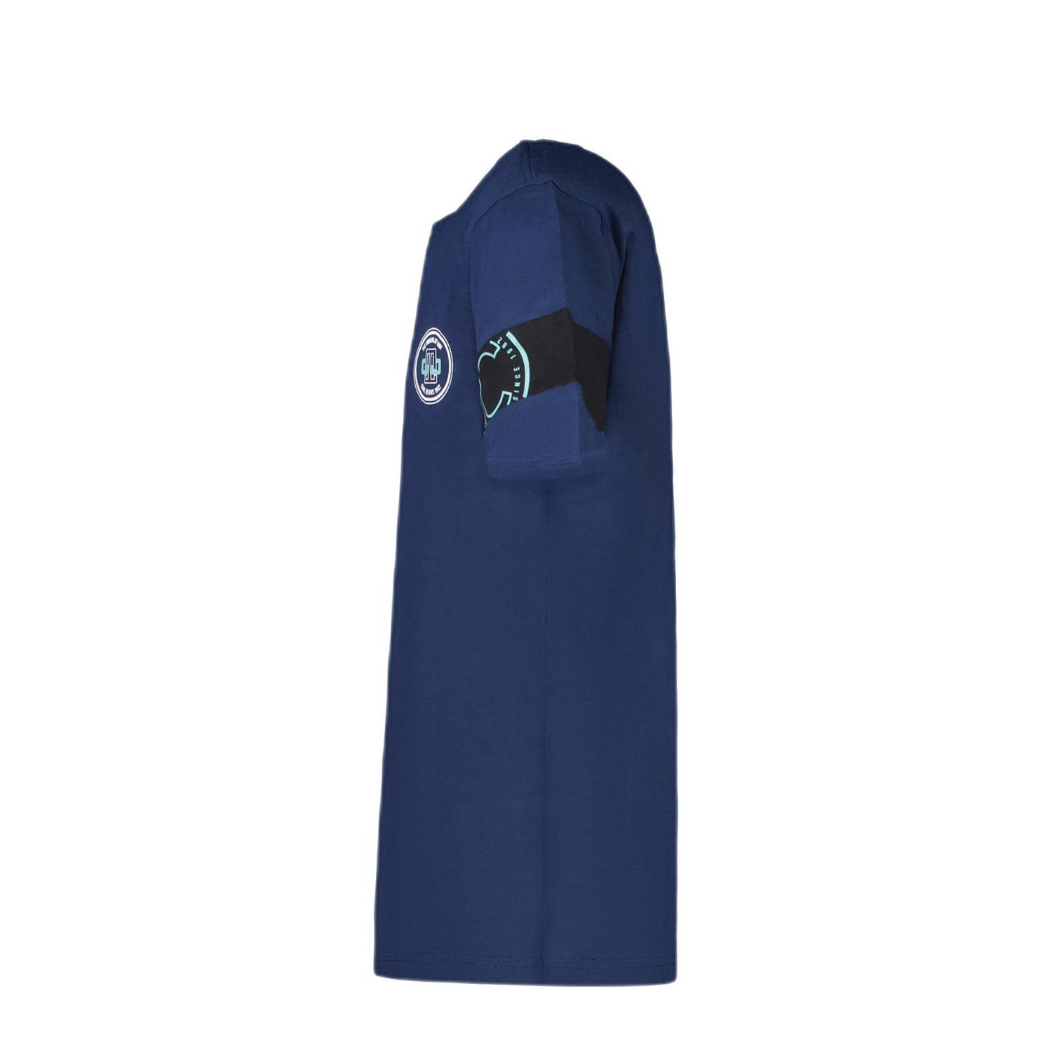 Cars T-shirt TOEL met printopdruk hardblauw