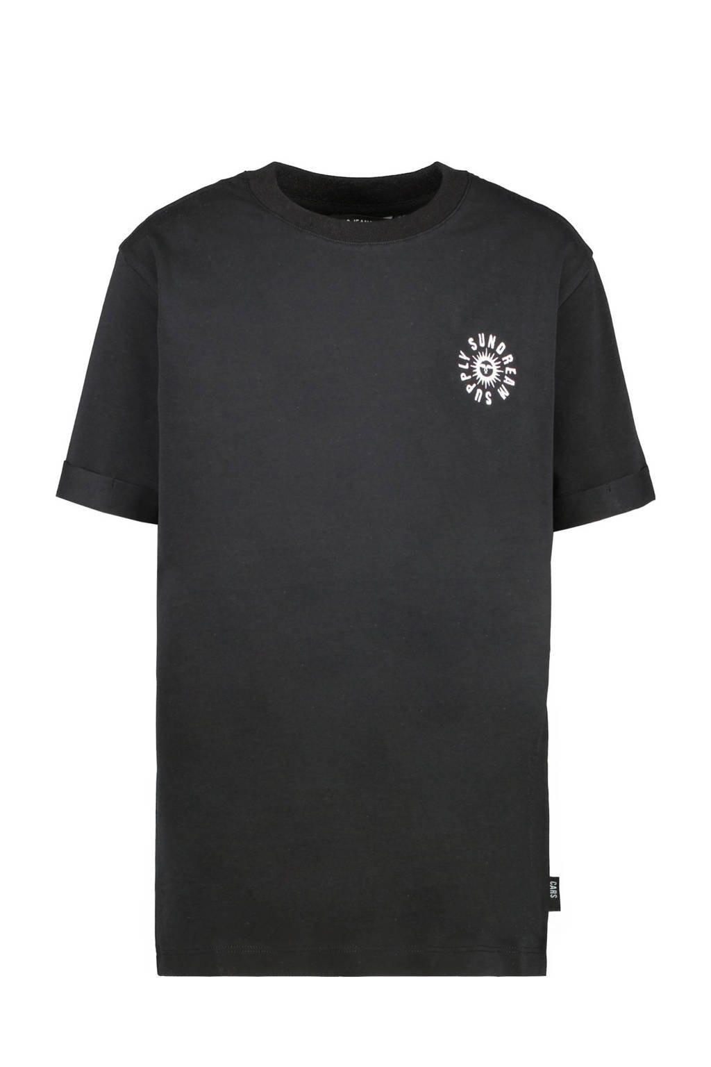 T-shirt FESSER met backprint zwart