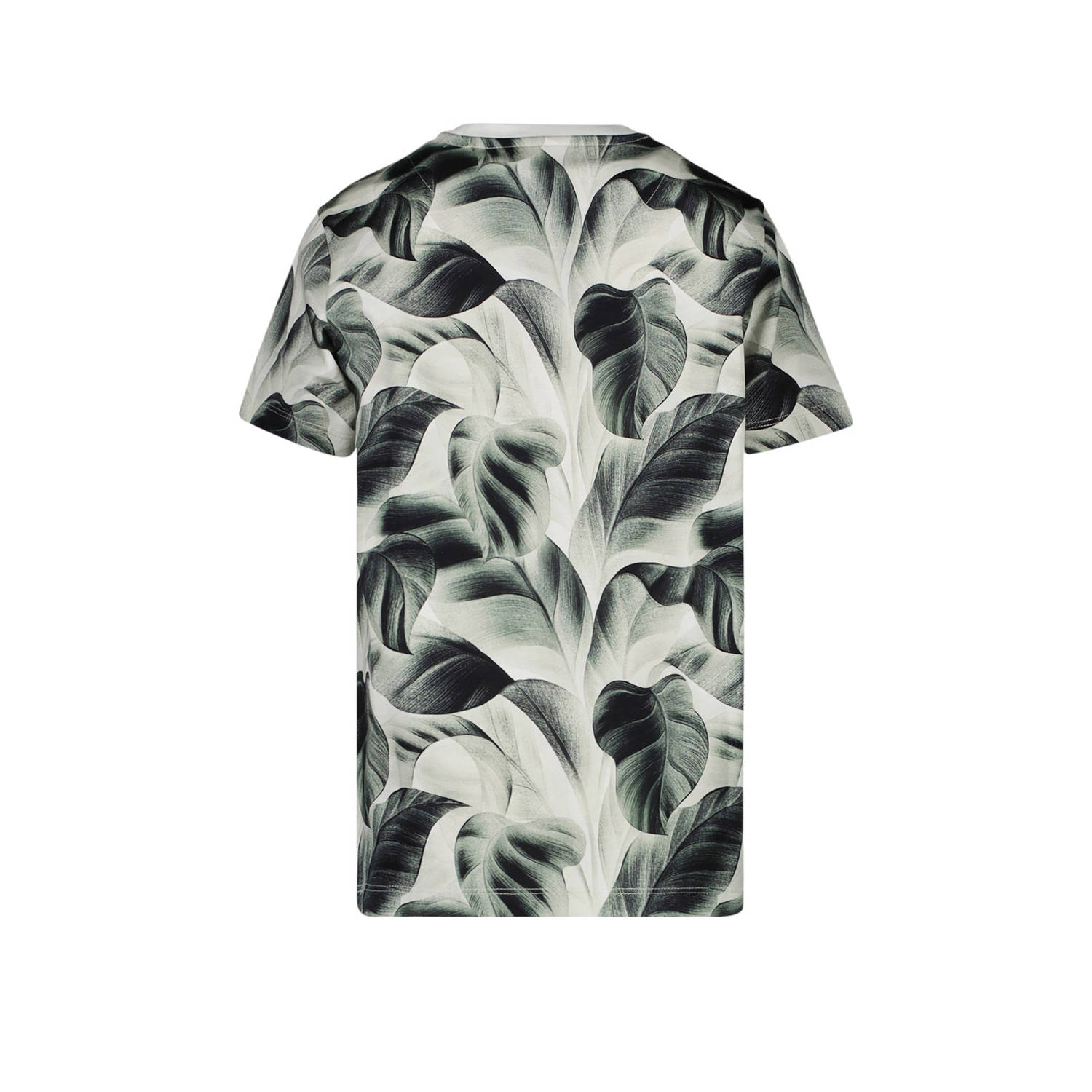 Cars T-shirt TIPAH met all over print mosgroen grijs wit