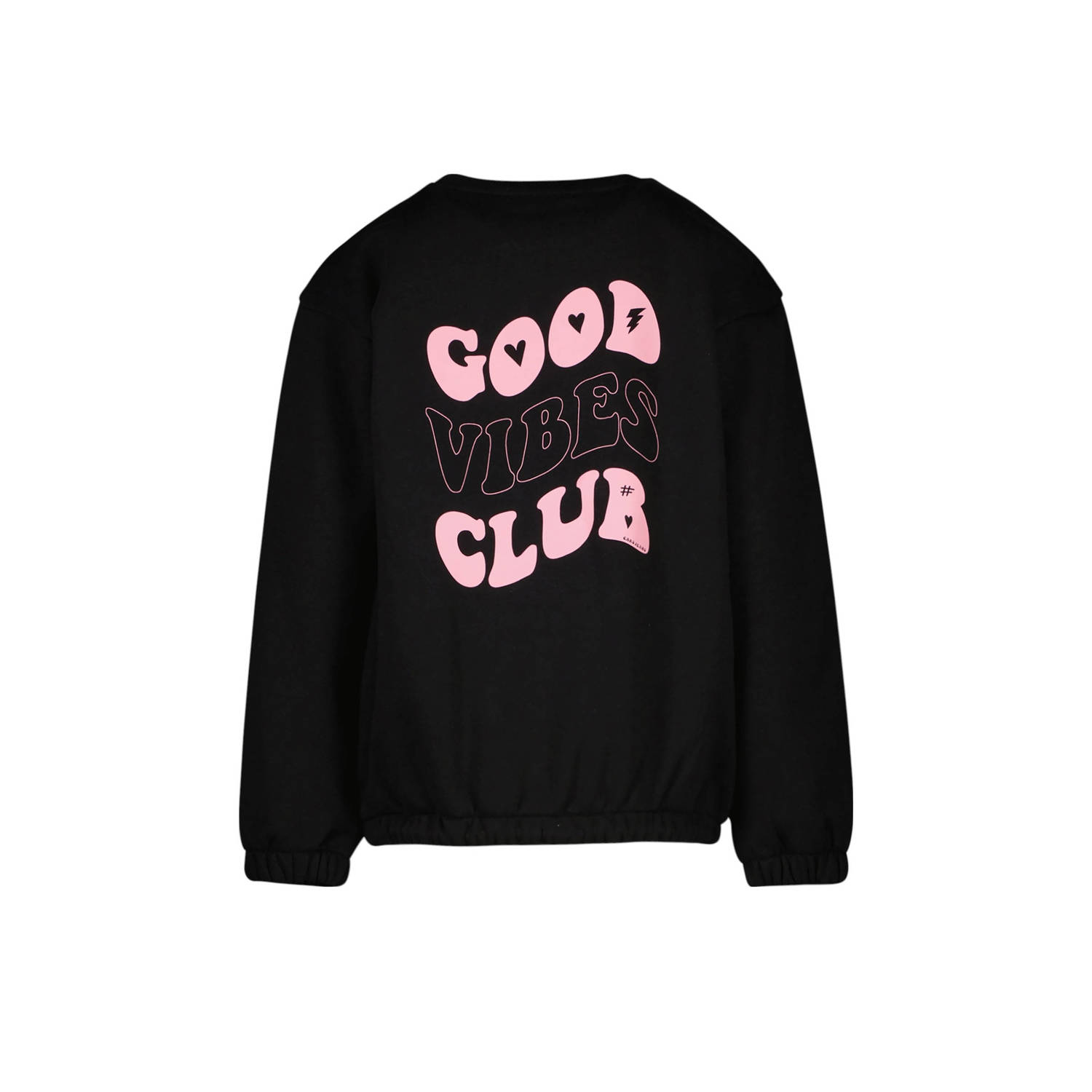Cars sweater SIGRIA met backprint zwart