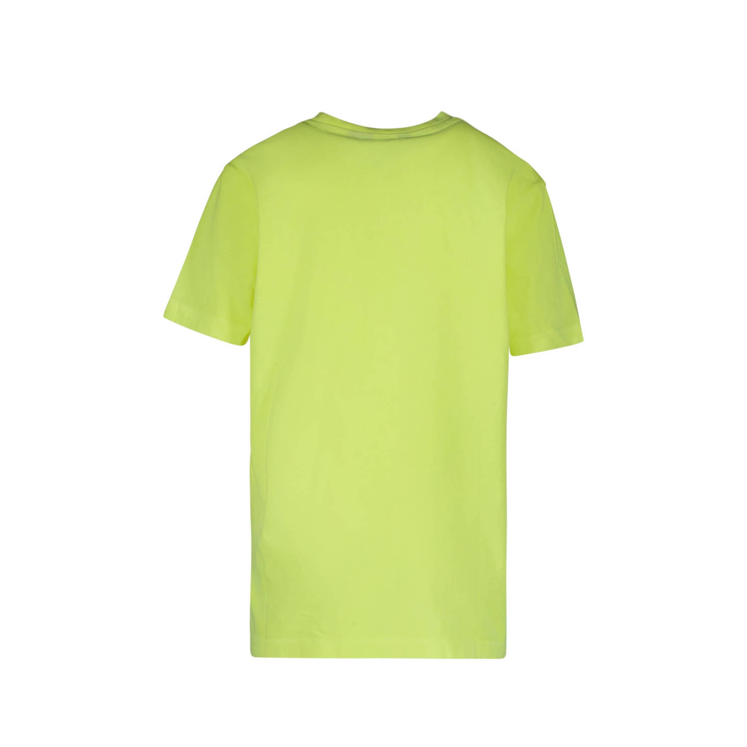 Cars T-shirt SONO met tekst neon geel