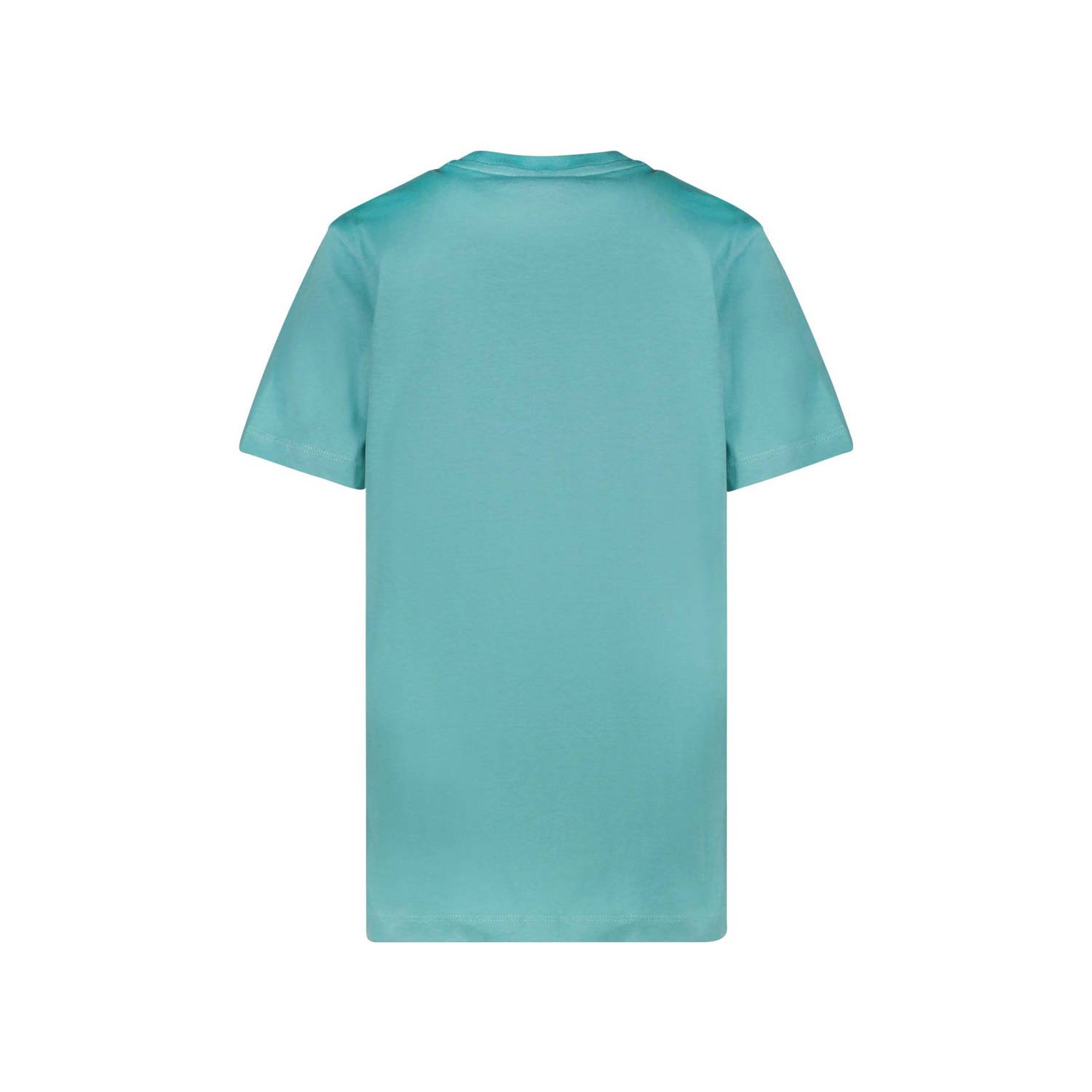 Cars T-shirt SONO met tekst turquoise