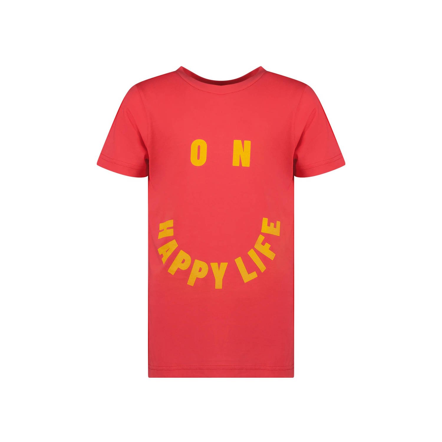 Cars T-shirt LORY met printopdruk rozerood Meisjes Katoen Ronde hals Printopdruk 116