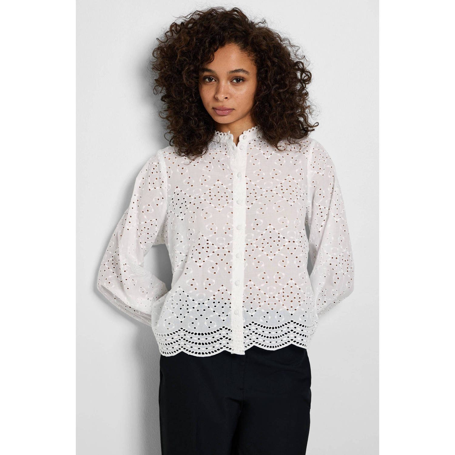 SELECTED FEMME blouse SLFTATIANA wit