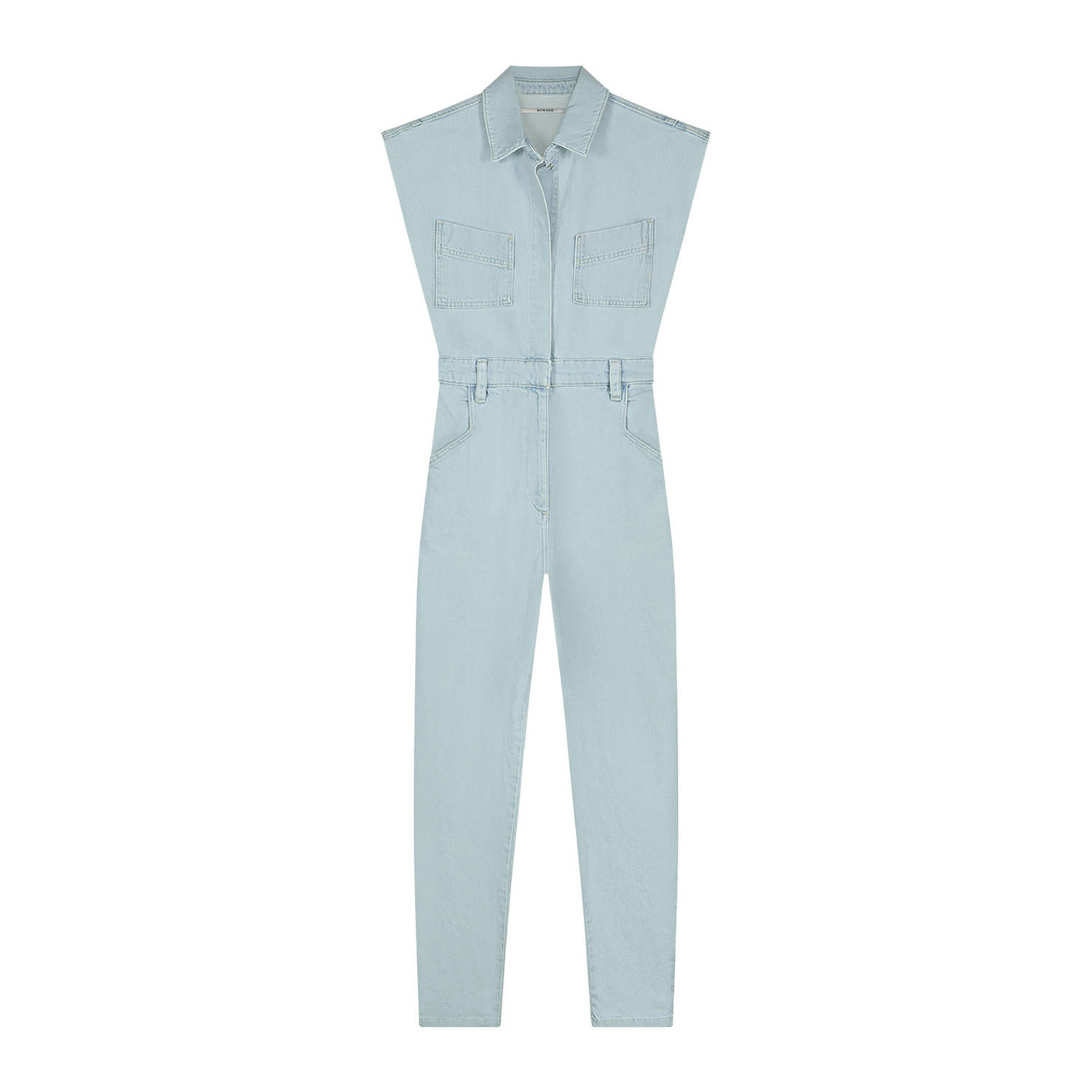 Homage to Denim jumpsuit light blue denim