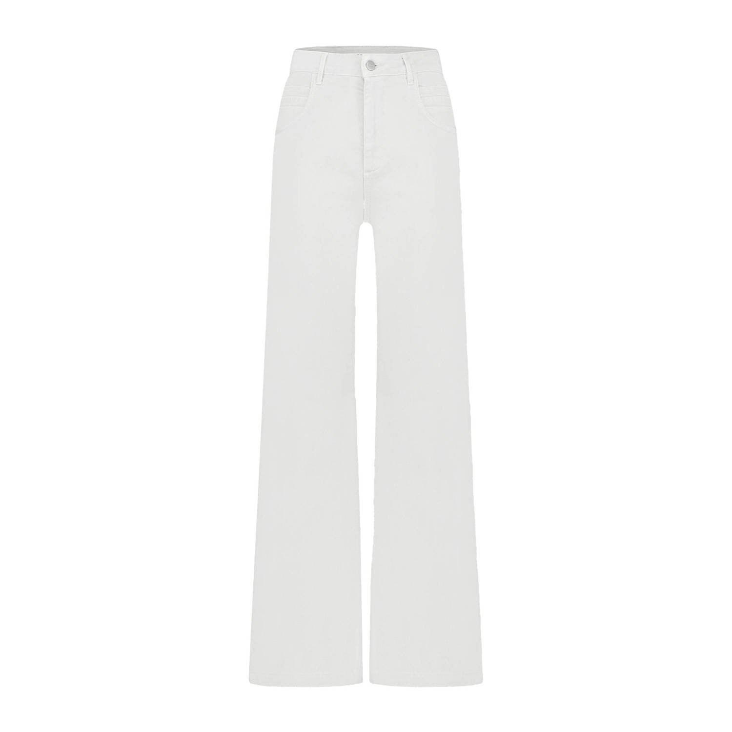 Homage to Denim high waist wide leg jeans wit