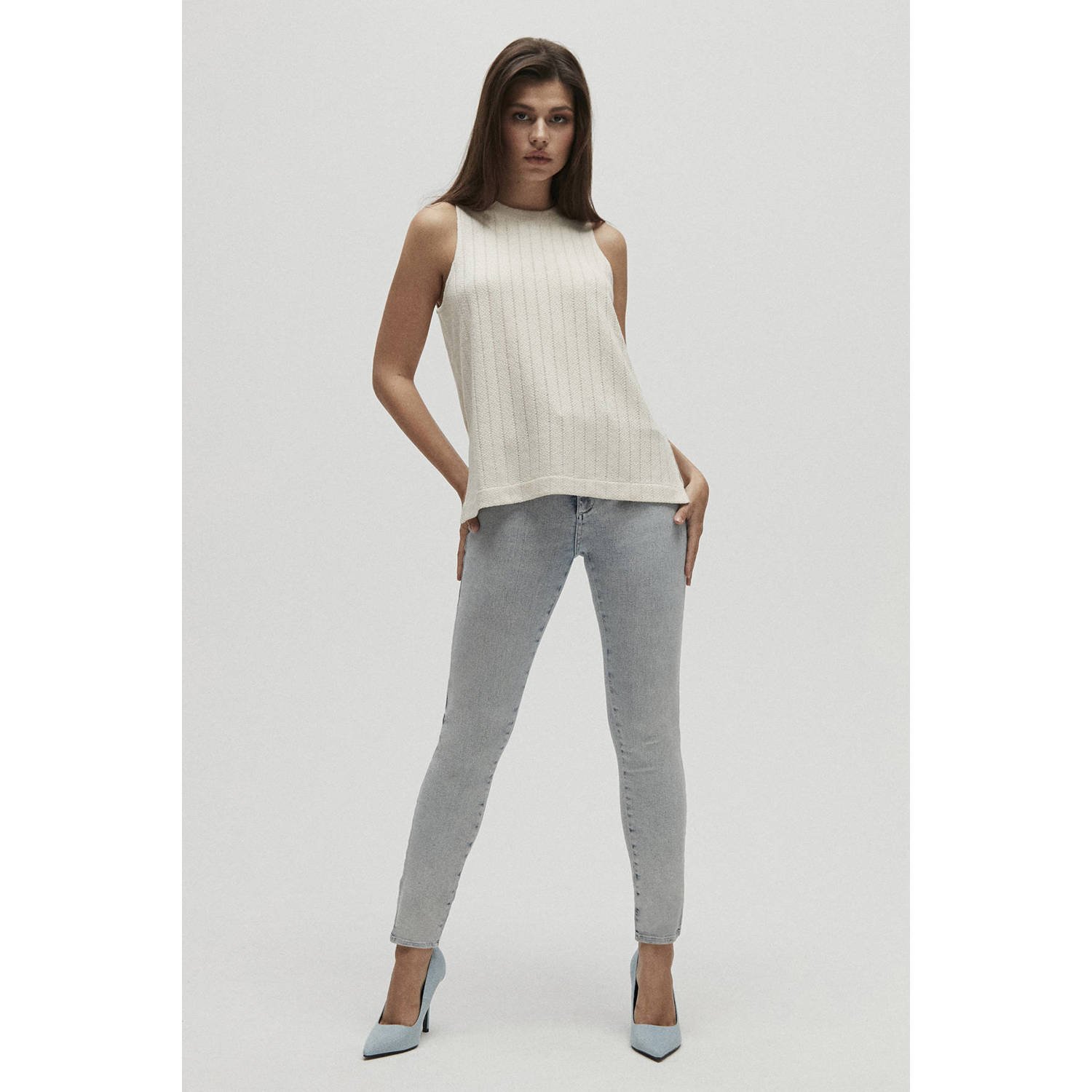 Homage to Denim high waist slim fit jeans Sarah light vintage