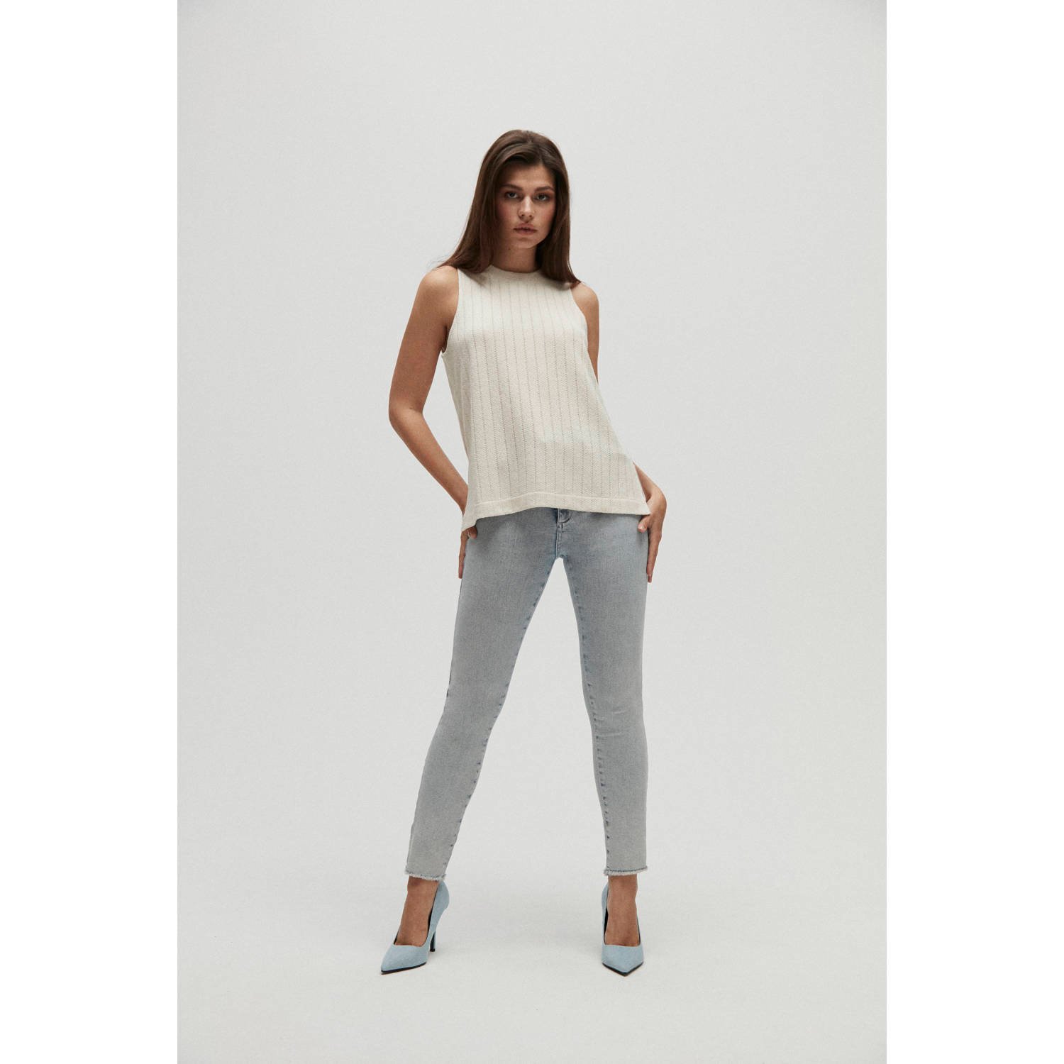 Homage to Denim high waist slim fit jeans Sarah light vintage