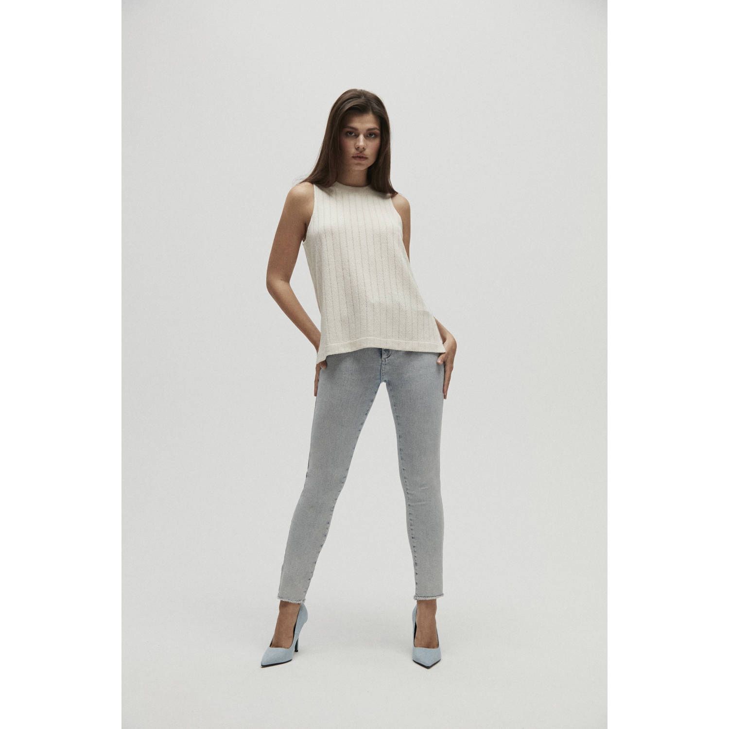 Homage to Denim high waist slim fit jeans Sarah light vintage