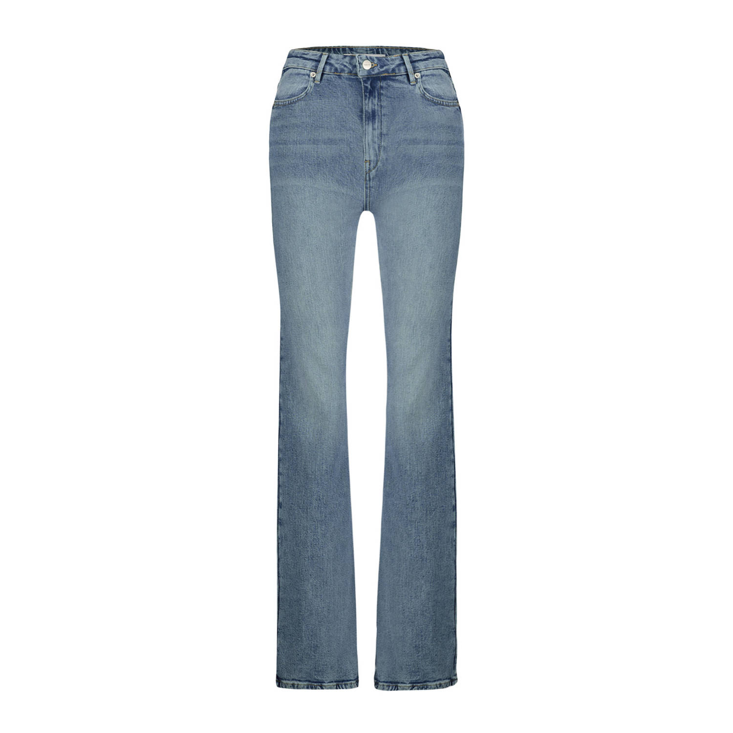 Homage to Denim high waist wide leg jeans Elisa medium blue denim