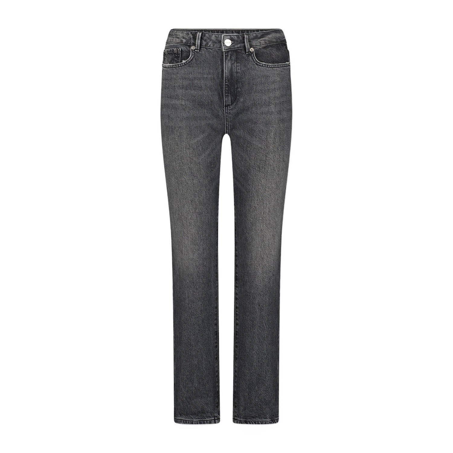 Homage to Denim high waist straight jeans Scotti grey denim