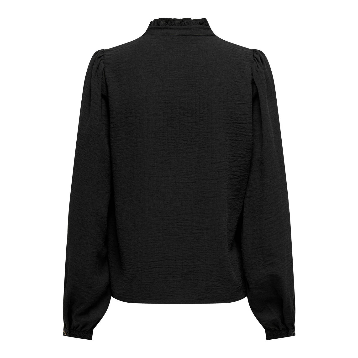 JDY blouse met kant zwart