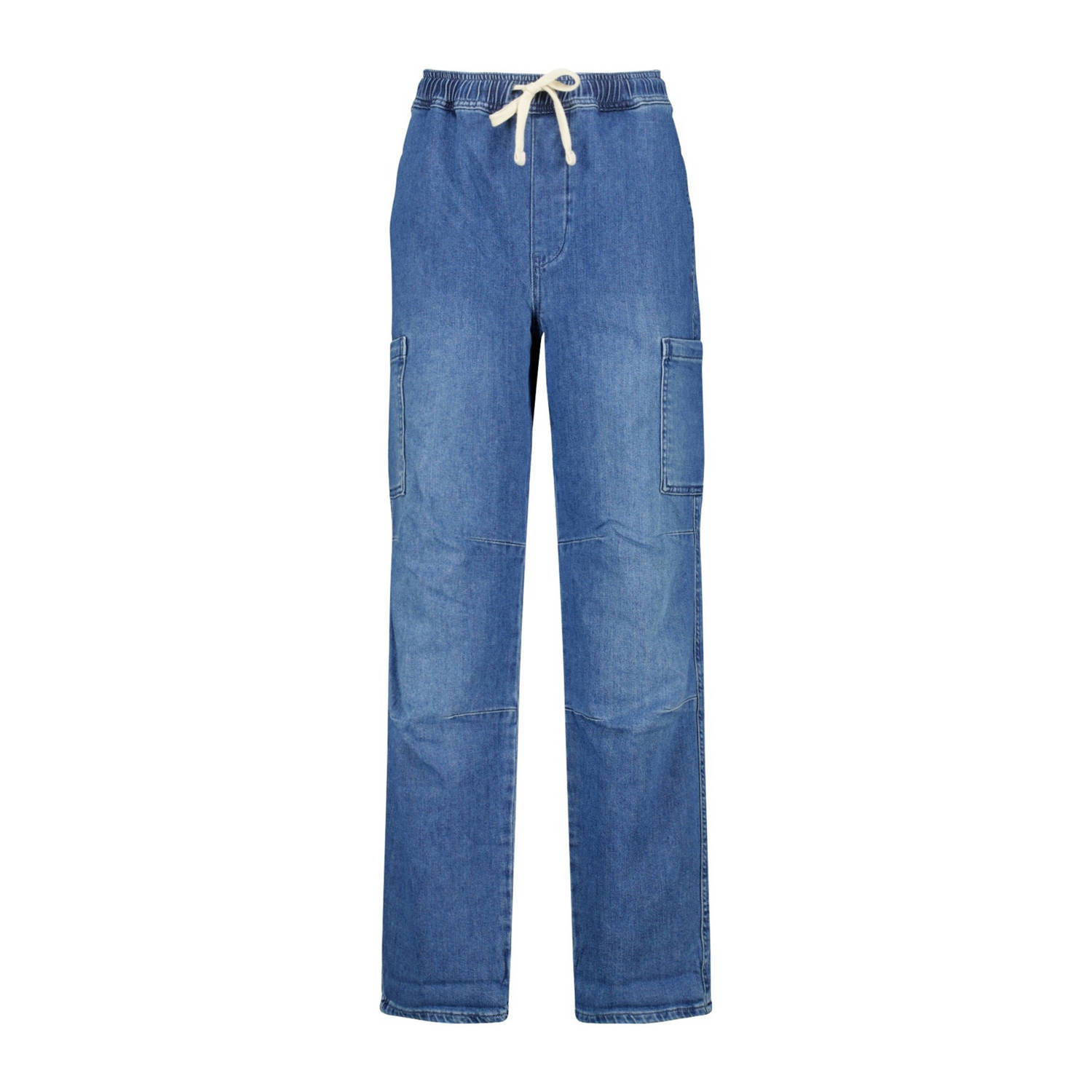 America Today loose fit jeans Dylan JR blue denim Blauw Jongens Stretchkatoen 146 152