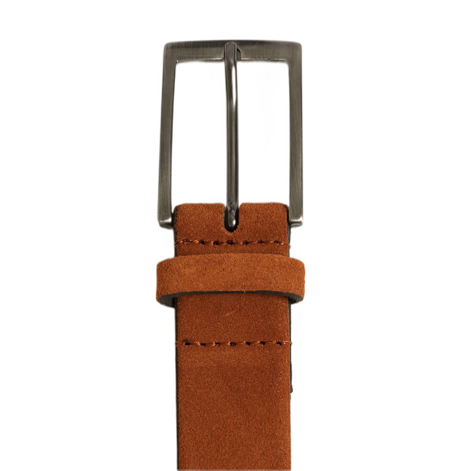 WE Fashion leren riem camel