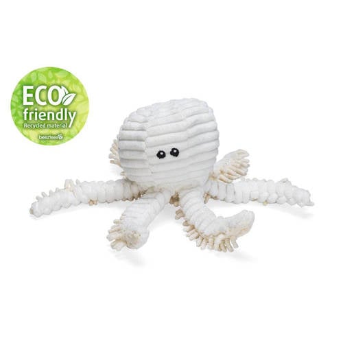 Beeztees hondenspeeltje octopus Okki (26 cm) beige fluffy afbeelding