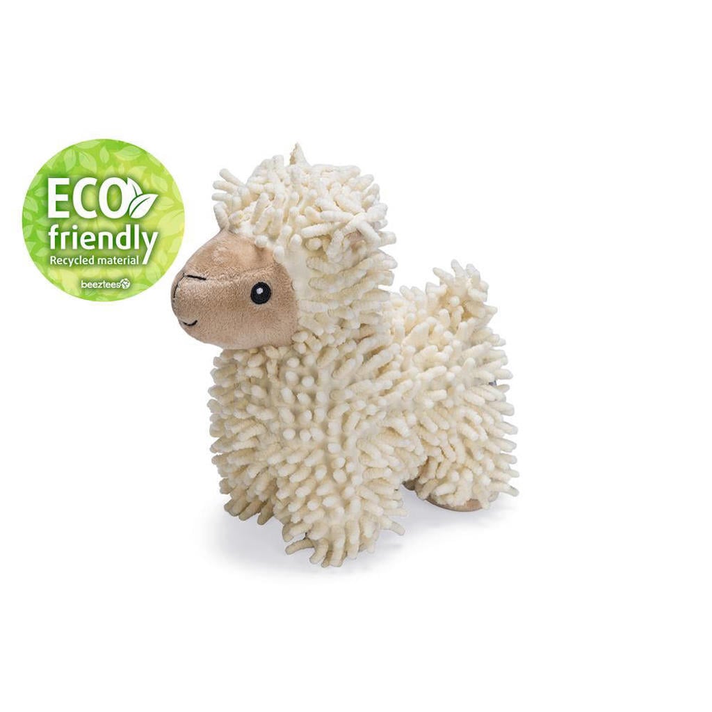 Beeztees hondenspeeltje schaapje Jovi (20 cm) beige fluffy
