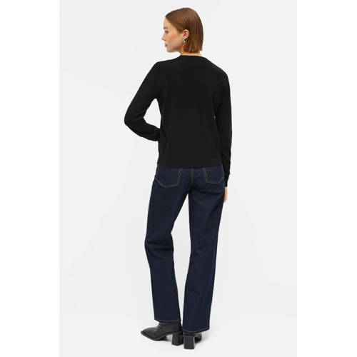 OBJECT gebreid vest OBJTHESS zwart afbeelding