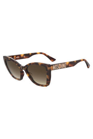 zonnebril 155/S met tortoise print bruin