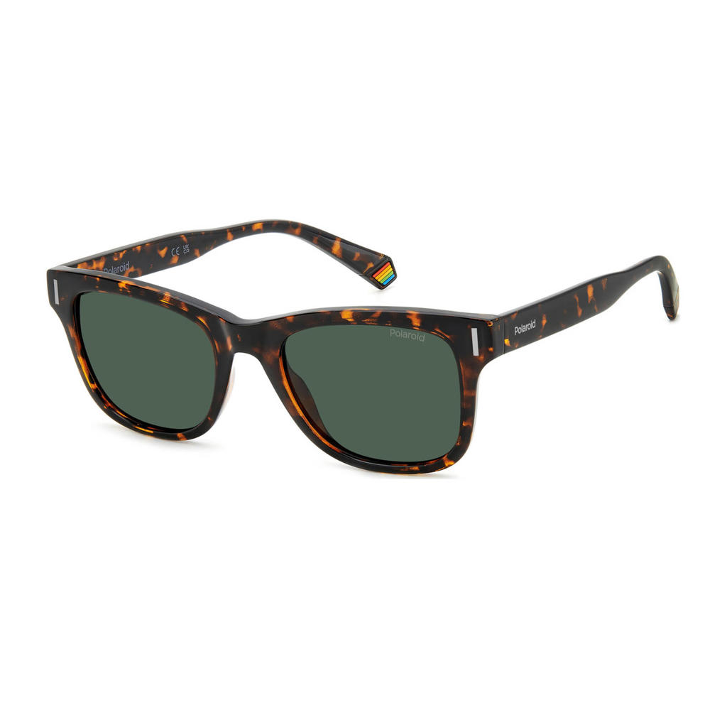 Polaroid zonnebril 6206/S met tortoise print bruin