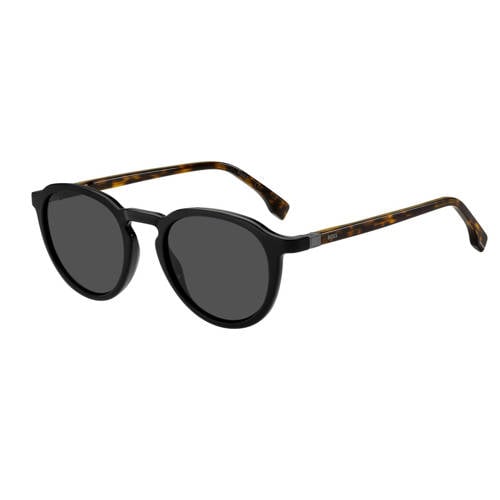 BOSS zonnebril 1491/S met tortoise print zwart afbeelding