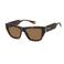 Polaroid zonnebril 6210/S/X met tortoise print bruin